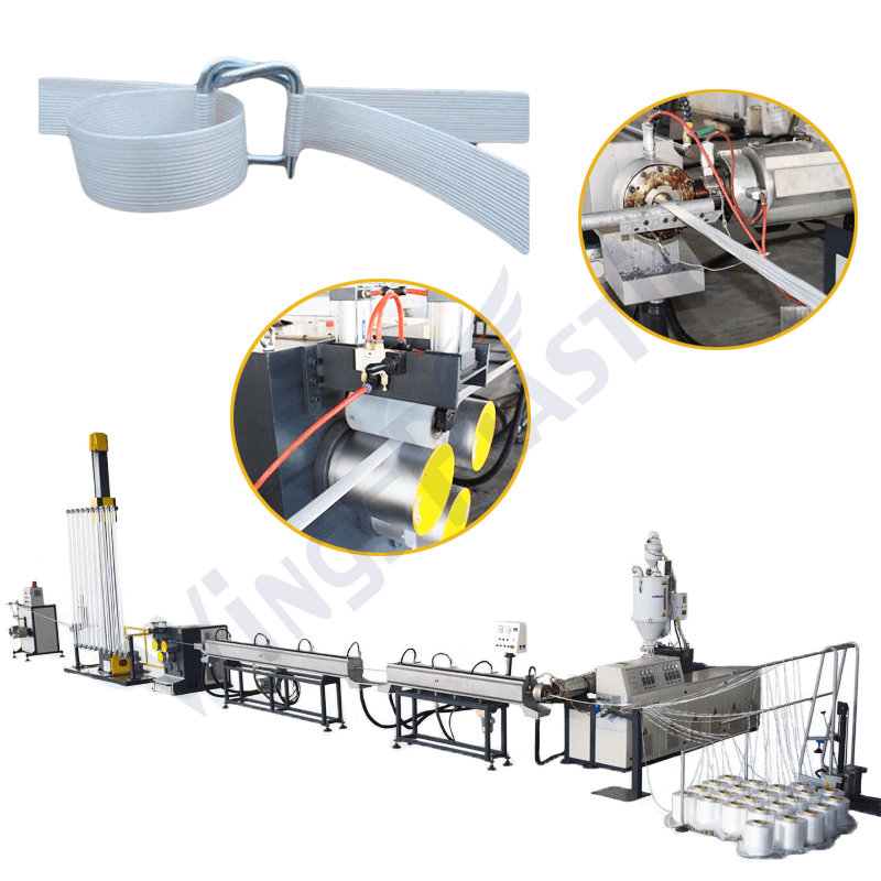 PP Polyester Fiber Reinforced Strap Production Line