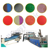 PVC Calender Anti-Slip Chain Coin Mat Extruder Machine